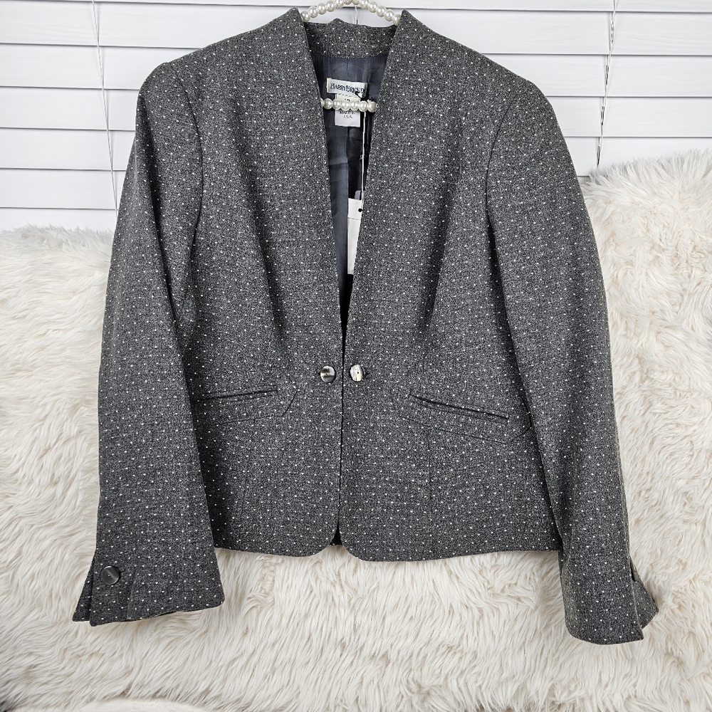 Vintage Barry Bricken Wool Blend Blazer
